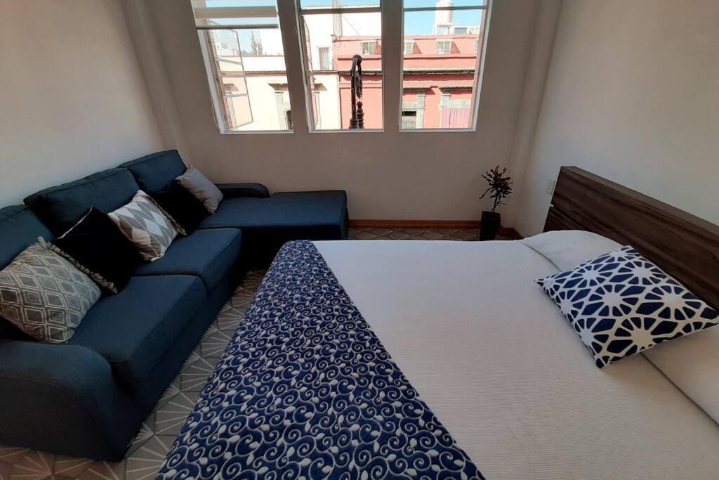 Апартаменты 2B Acogedor Y Amplio Depto, Centro Historico Cdmx Мехико Экстерьер фото